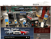 Tablet Screenshot of budsbenz.com